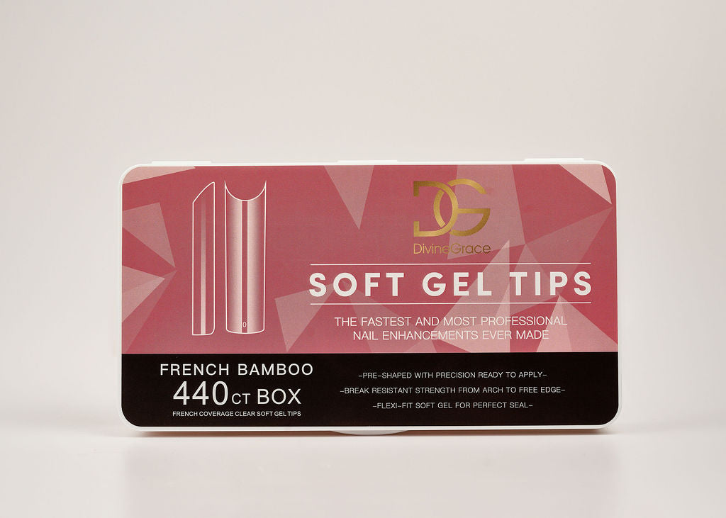 Soft gel tips