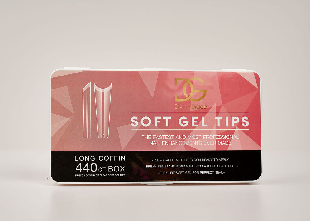 Soft gel tips