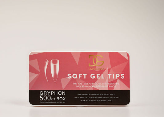 Soft gel tips